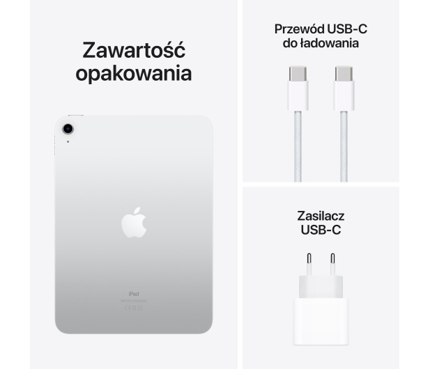 Apple iPad 10,9" 10gen 64GB Wi-Fi Silver - 1083273 - zdjęcie 10